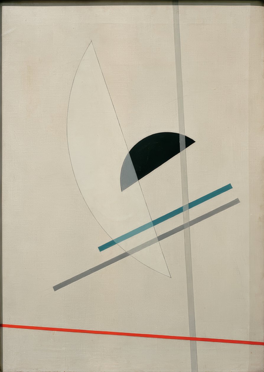 Composition by Laszlo Moholy Nagy