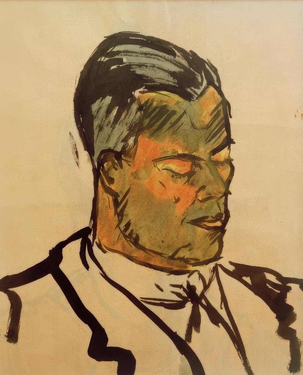 Untitled (My Brother Jenő) by Laszlo Moholy Nagy