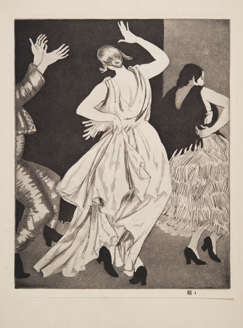 Spanish Dancer No. 1, 1923 by Laura Knight