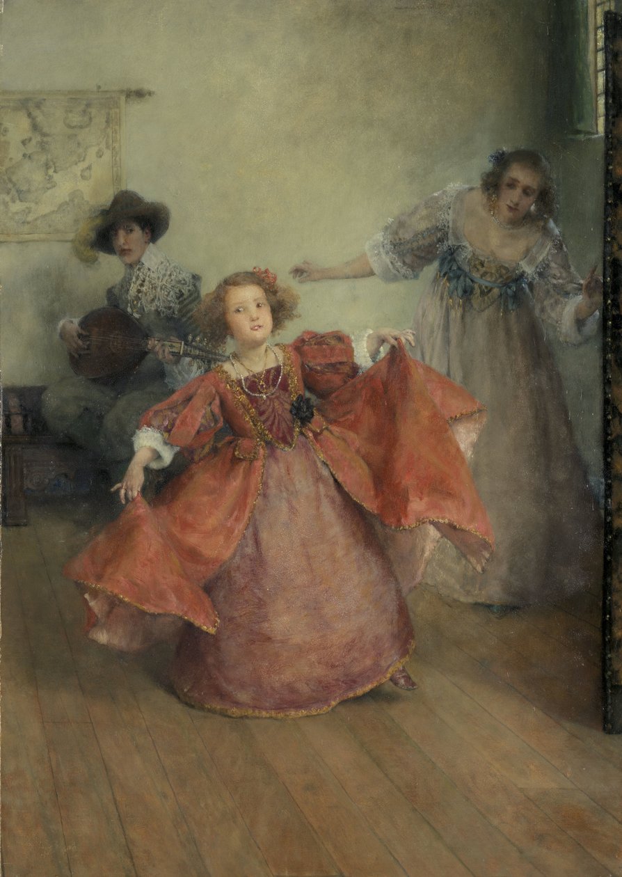 Airs and Graces by Laura Theresa Alma Tadema (Lady)