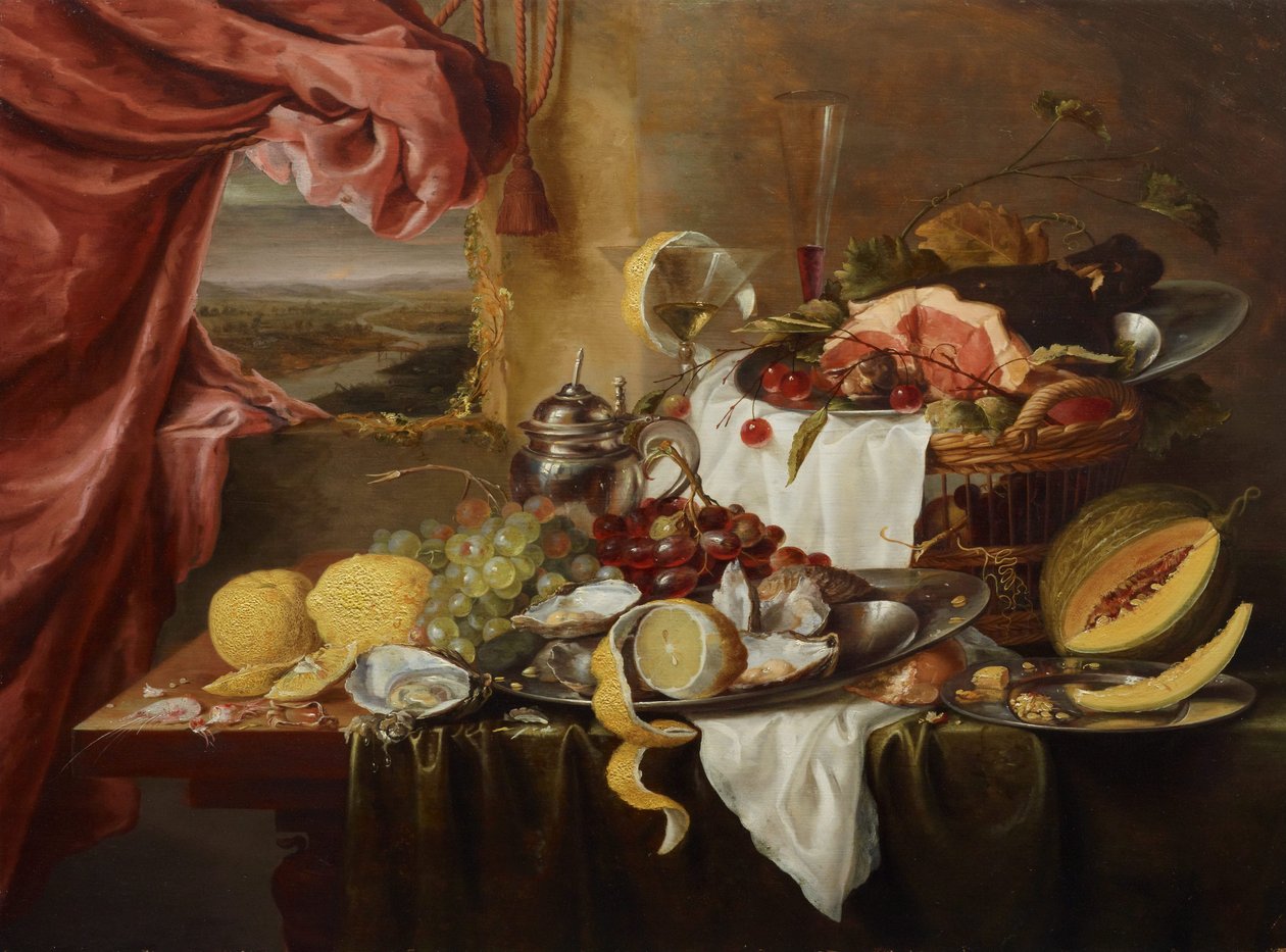 Still Life with Imaginary View by Laurens Craen