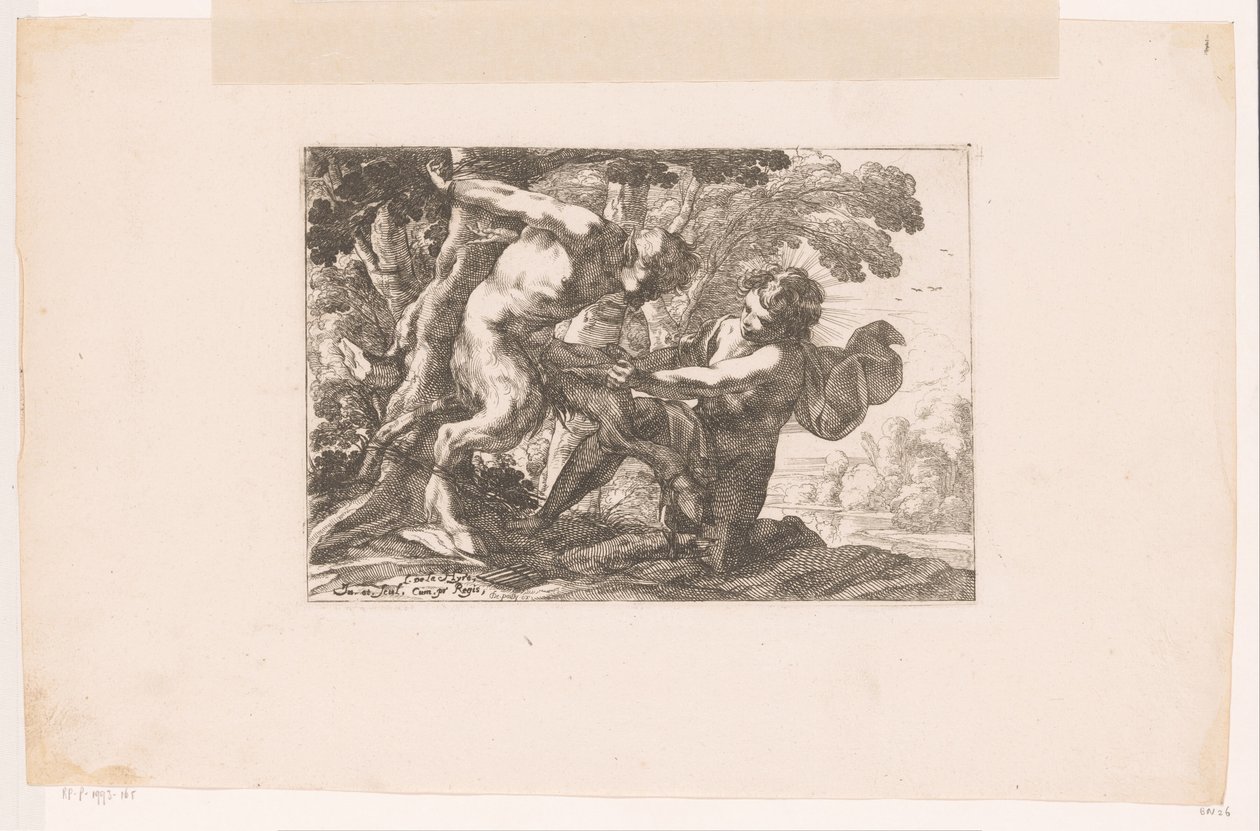 Marsyas flayed by Apollo by Laurent de La Hire