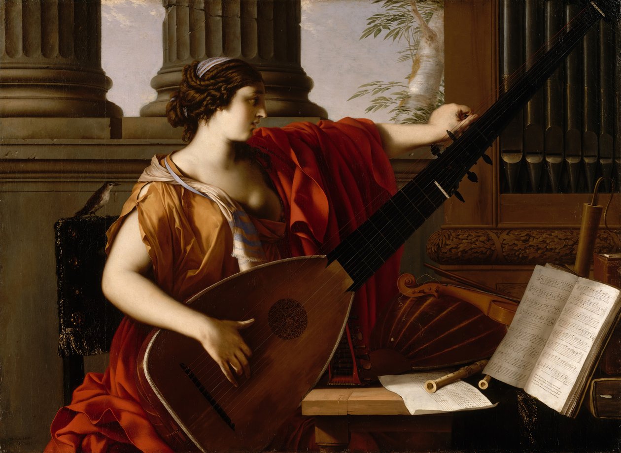 Allegory of Music by Laurent de la Hyre