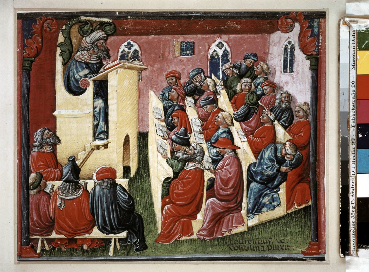 University of Bologna by Laurentius de Voltolina