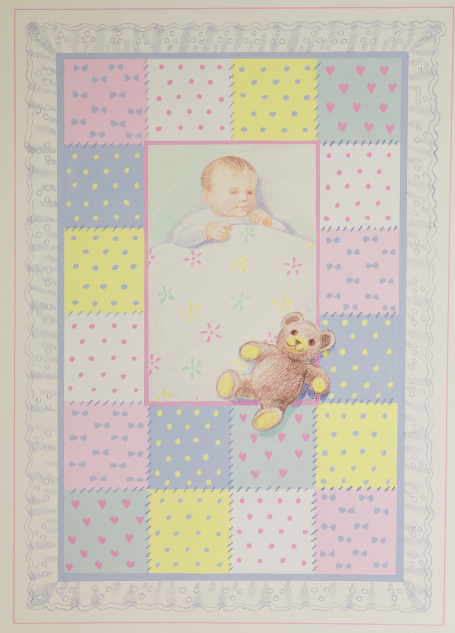 Baby Quilt by Lavinia Hamer
