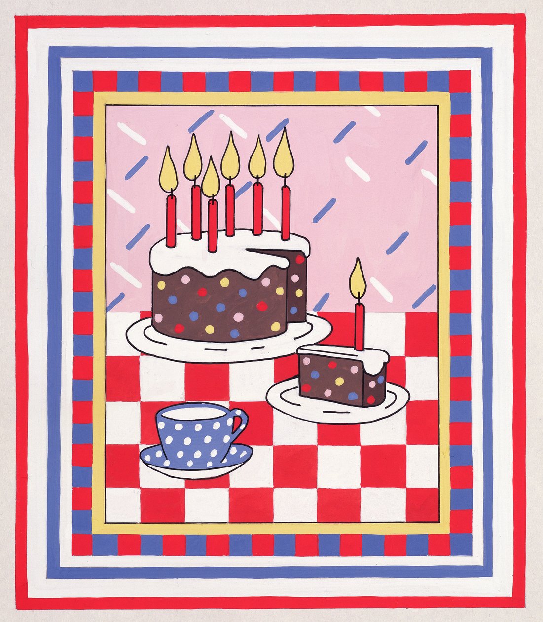 Celebration Cake by Lavinia Hamer