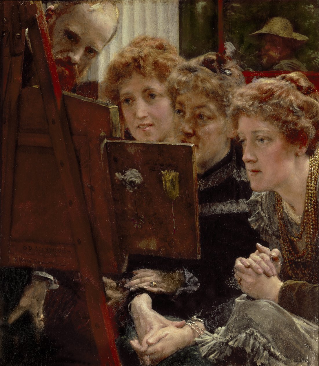 A Family Group by Lawrence Alma Tadema