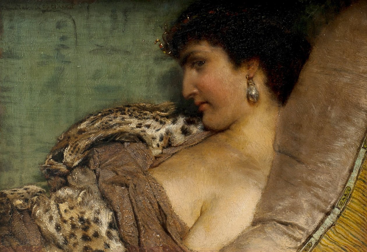 Cleopatra by Lawrence Alma Tadema