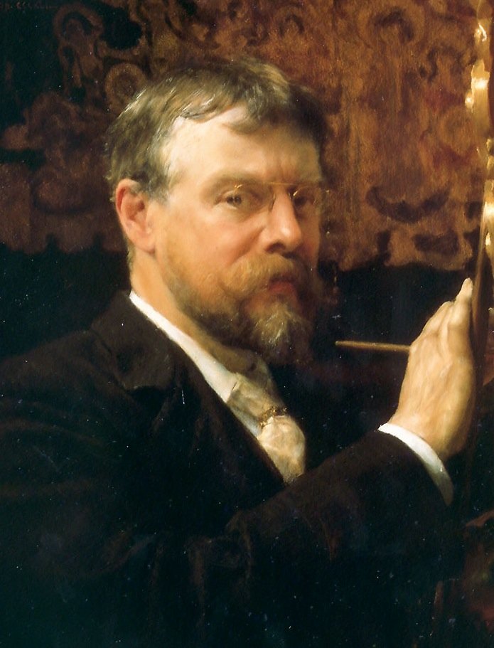Self-portrait by Lawrence Alma Tadema
