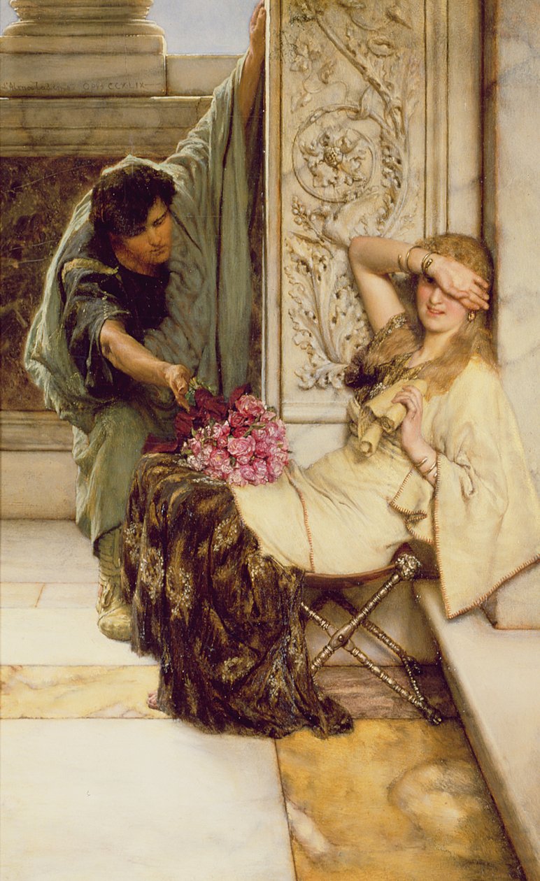 Shy by Lawrence Alma Tadema