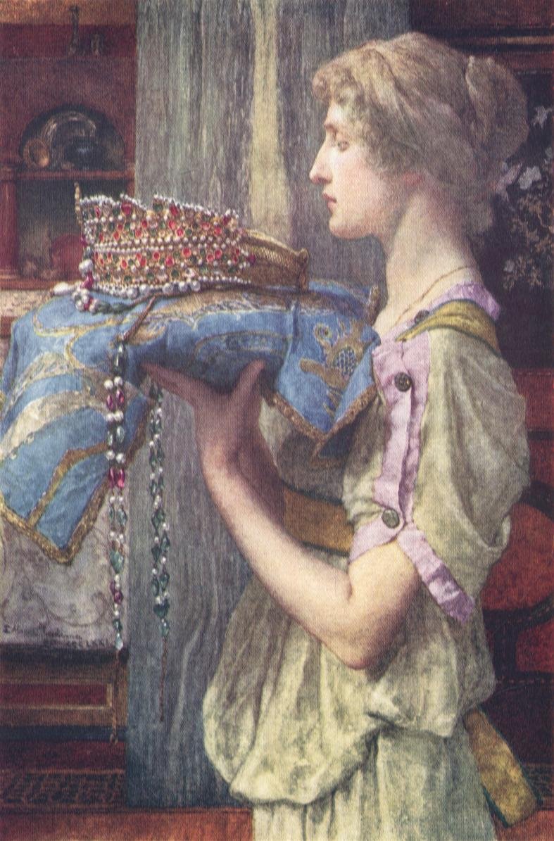 A Crown by Lawrence Alma Tadema