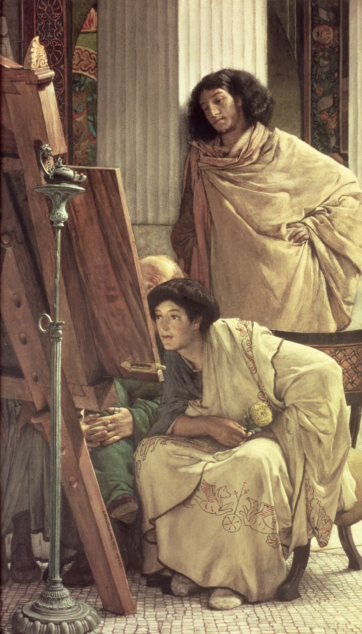 A Visit to the Studio, 1873 by Lawrence Alma Tadema