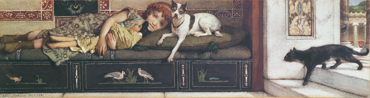 Good Friends by Lawrence Alma Tadema