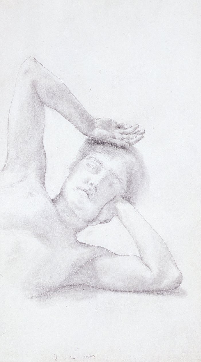 Female Head and Torso by Lawrence Alma Tadema