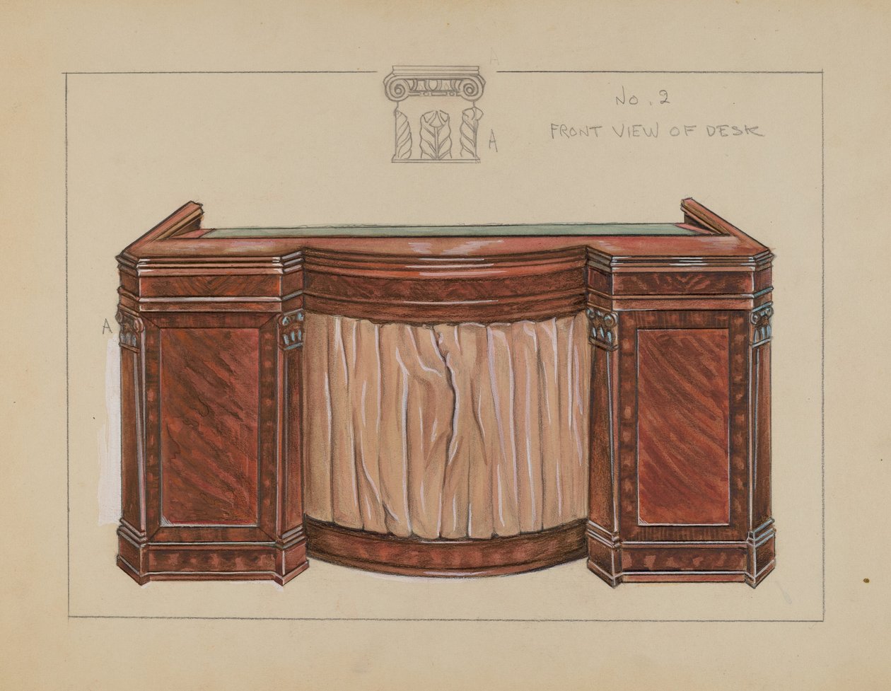 Desk by Lawrence Phillips