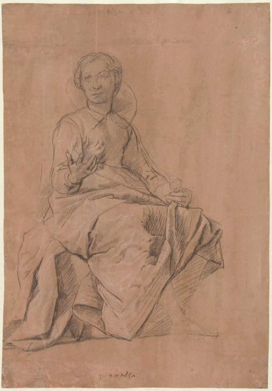 Personification of Speed or Agility (Prontezza) by Lazzaro Tavarone
