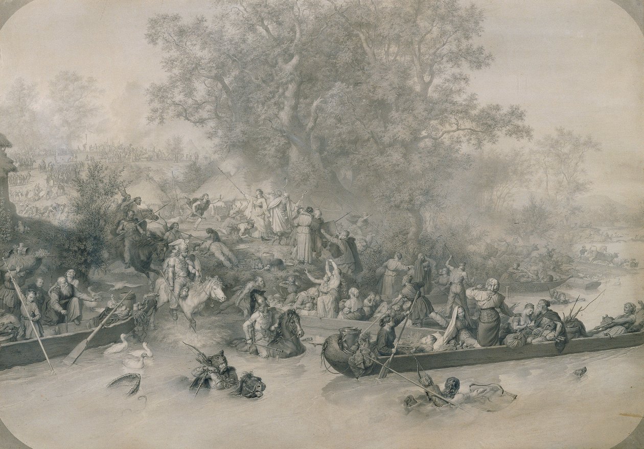 Founding of Vienna by Leander Russ