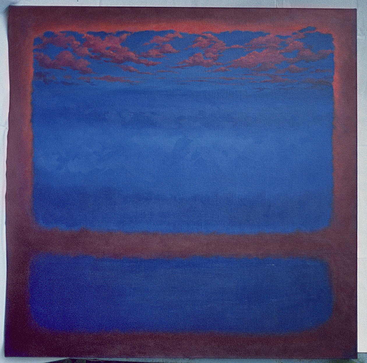 Ultramarine, Abstract blue by Lee Campbell