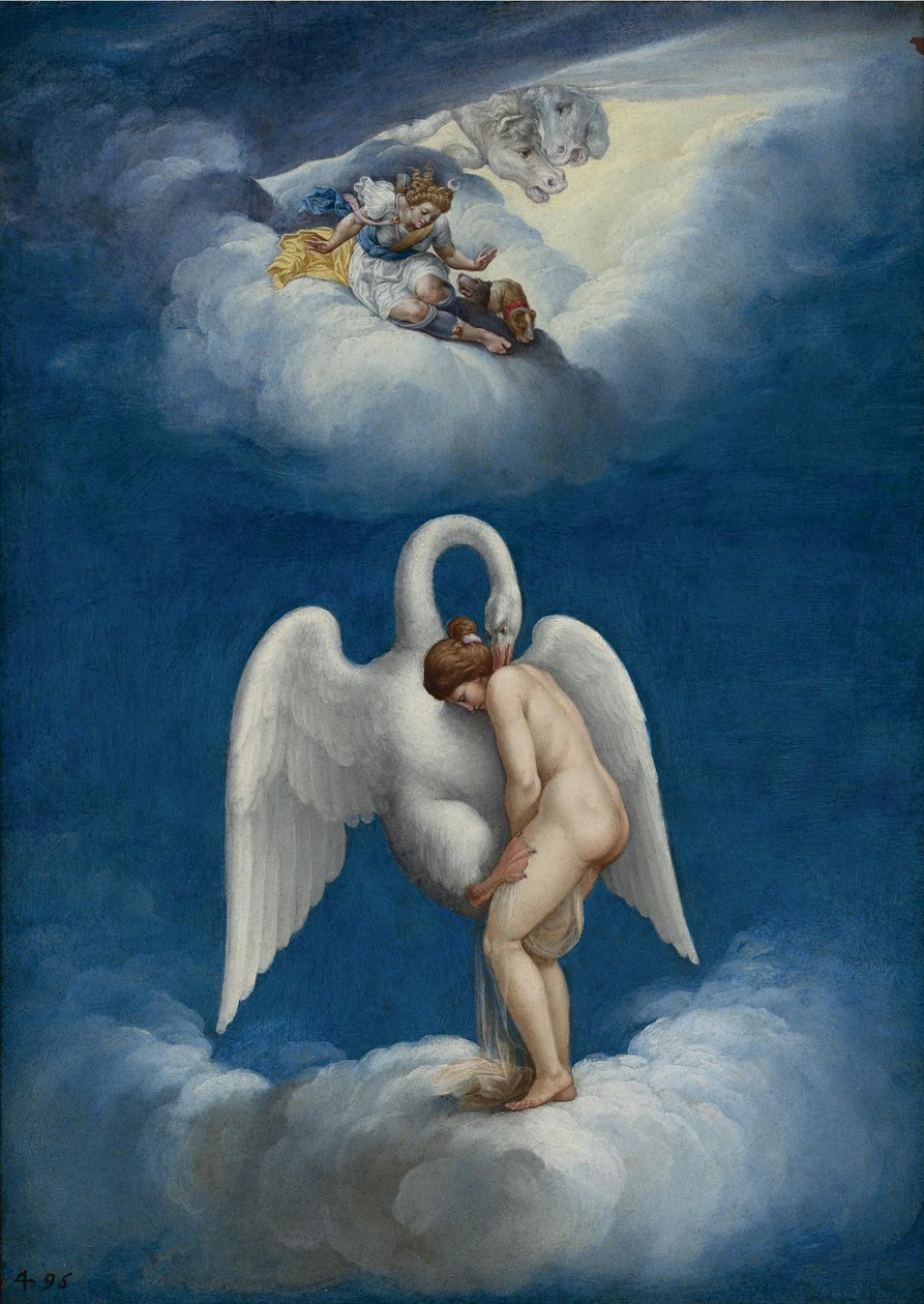 Leda and the Swan by Lelio Orsi da Novellara