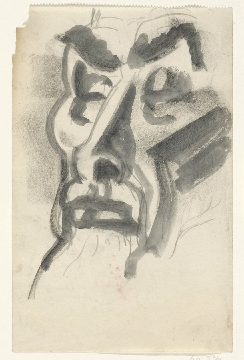 Portrait of Jan Toorop by Leo Gestel