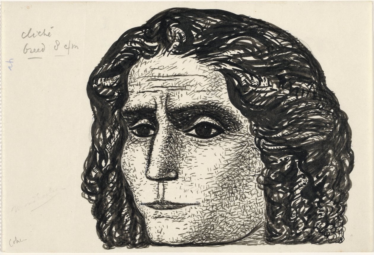 Portrait of Jean Jaurès by Leo Gestel