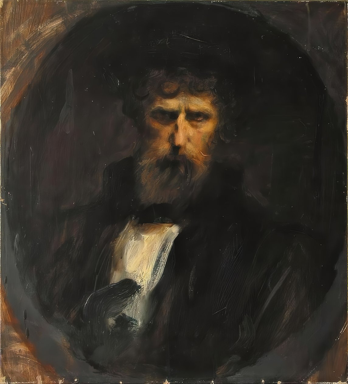 Self-Portrait by Leo Samberger