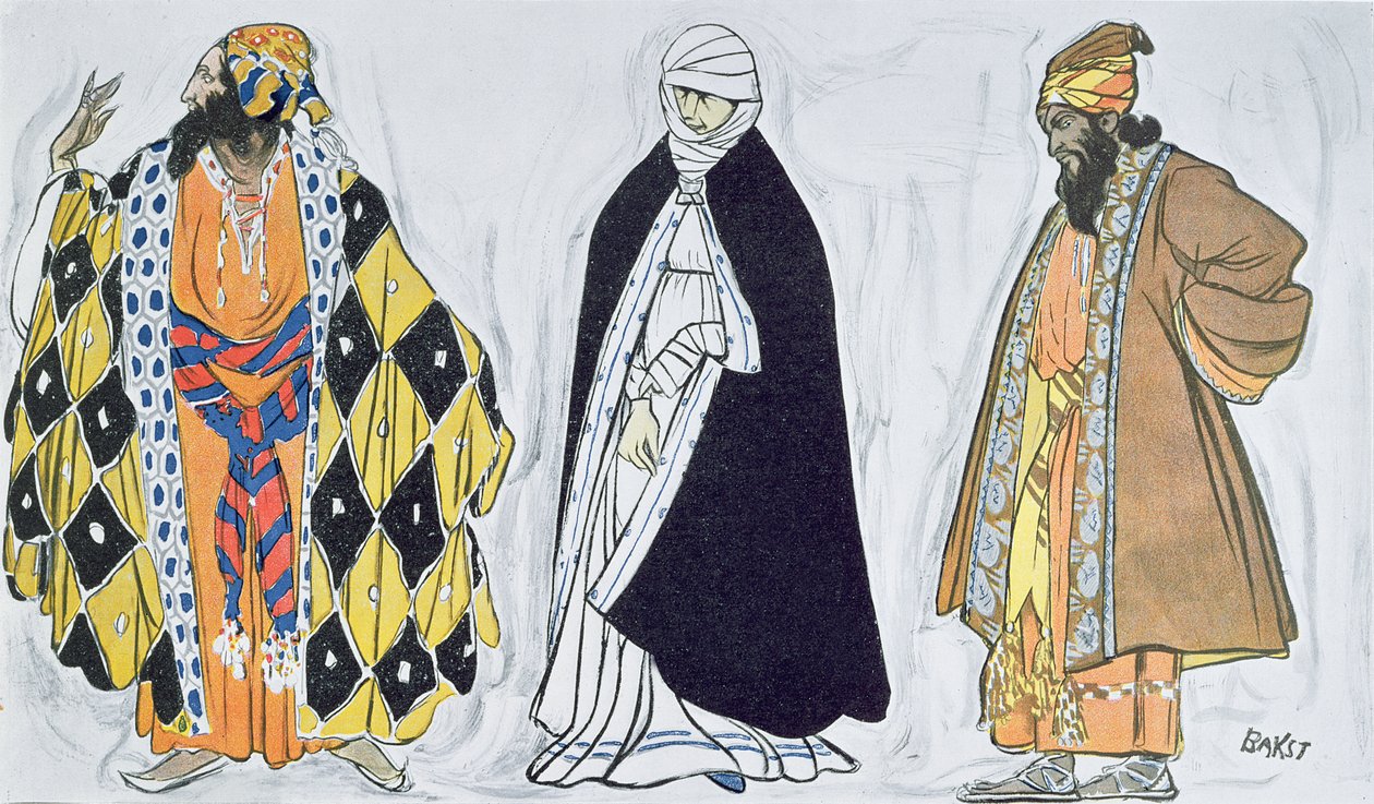 Costume designs for 