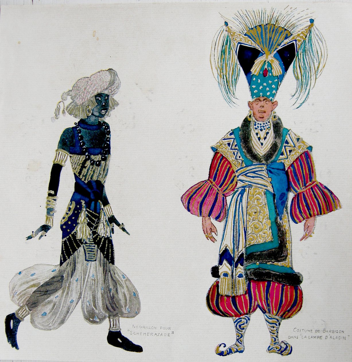 Costumes for a Negro Boy in 