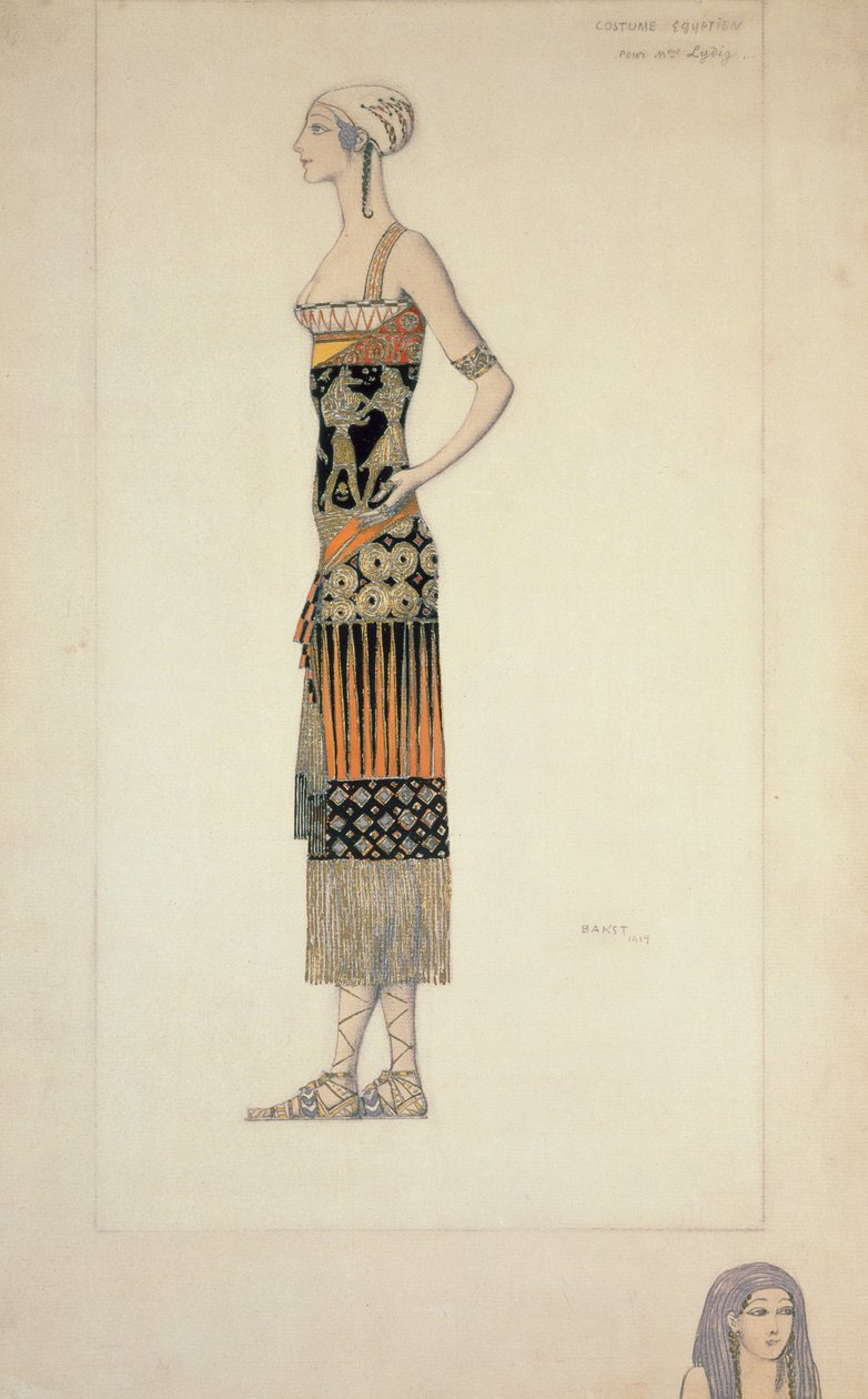 Egyptian Costume by Leon Bakst