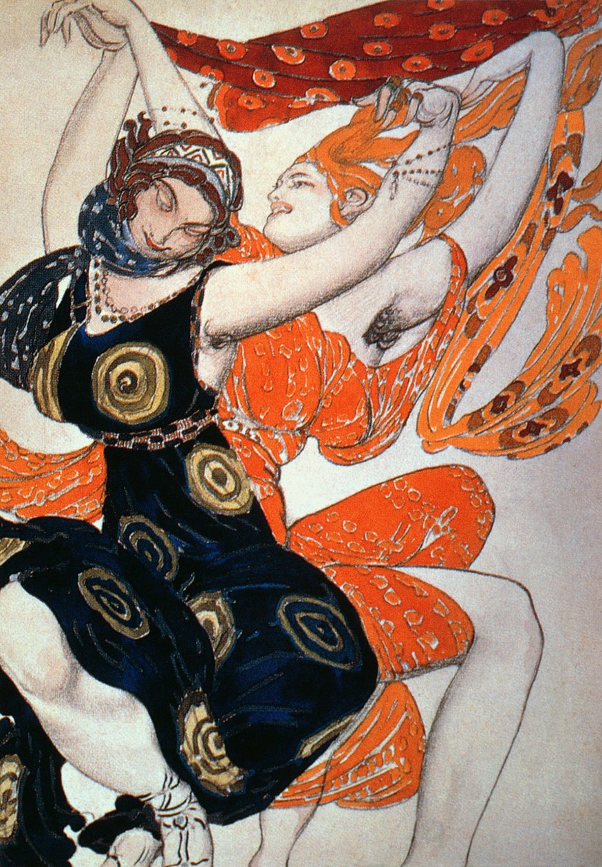 Operatic Costume Designs, 1911 by Leon Bakst