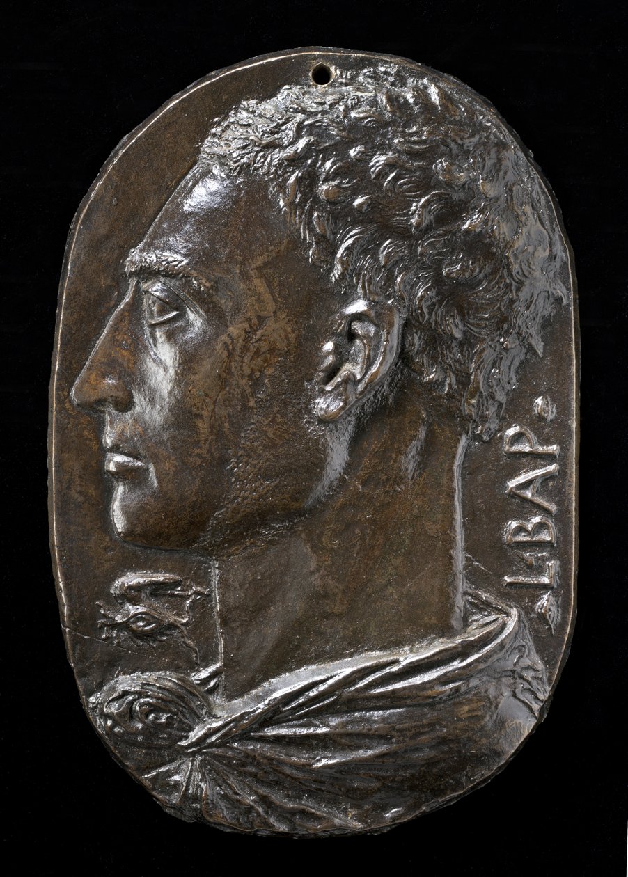 Self-Portrait by Leon Battista Alberti