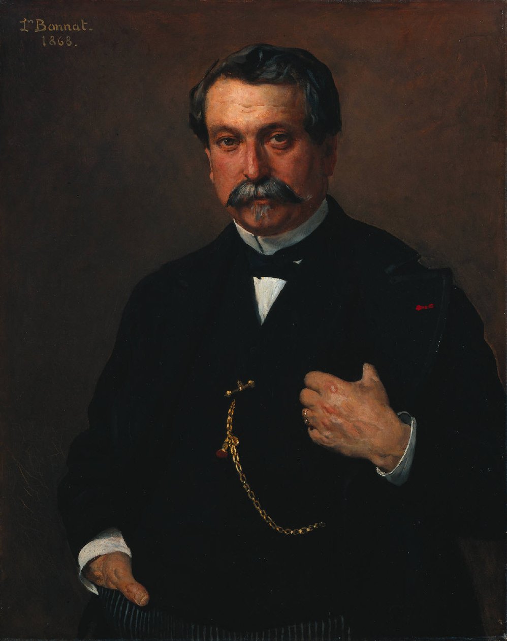 Portrait of a Man by Leon Joseph Florentin Bonnat