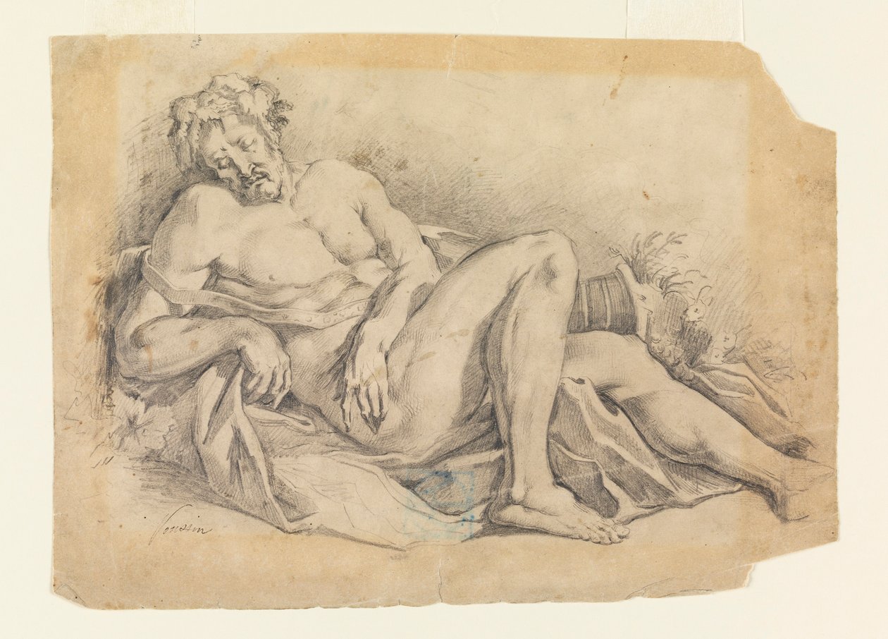 Bacchus Sleeping by Leon Dabo