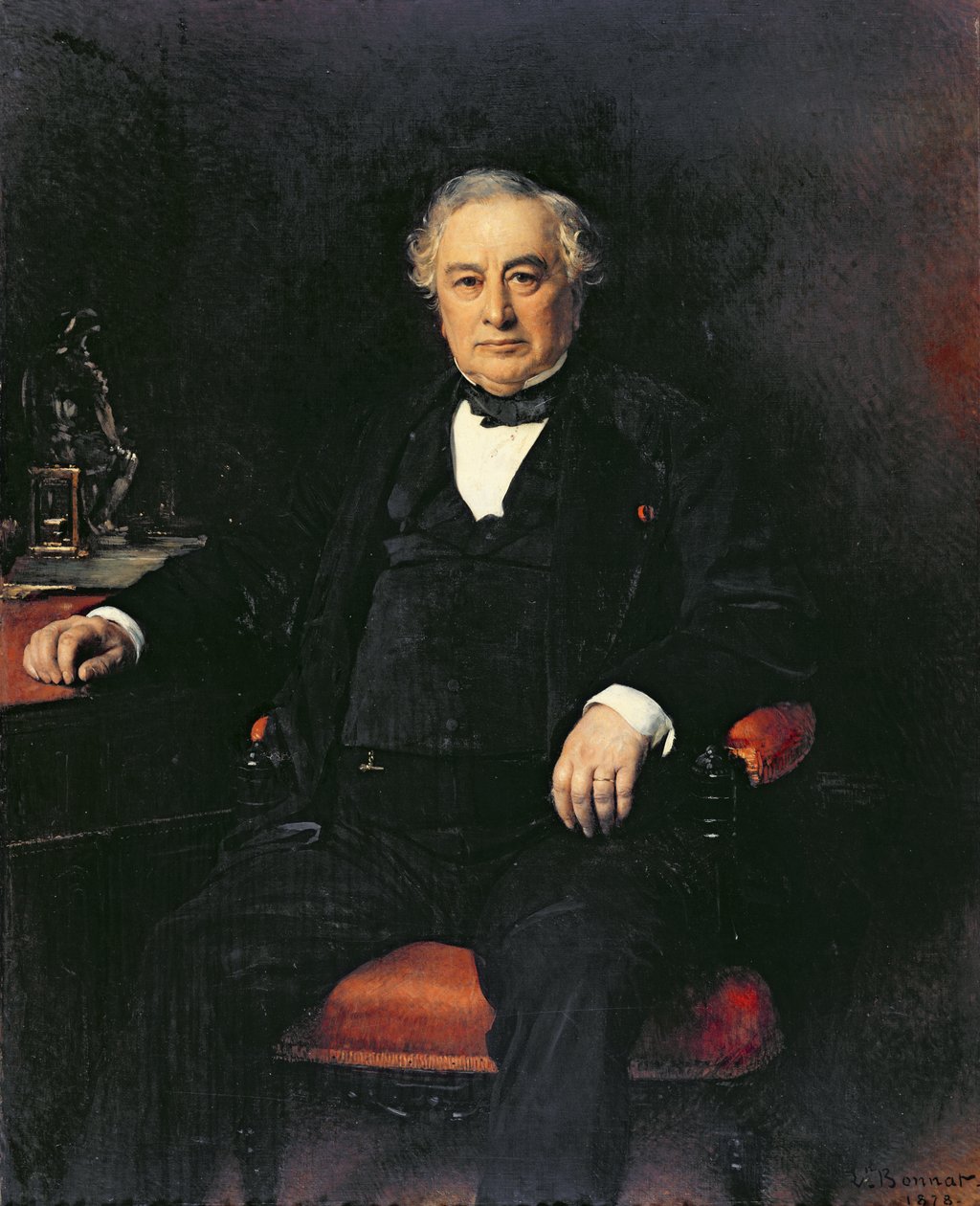 Isaac Pereire by Leon Joseph Florentin Bonnat