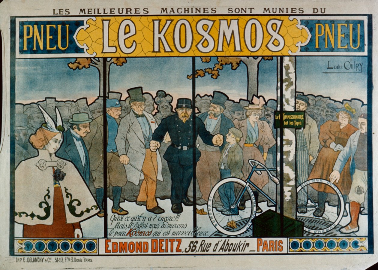 Le Kosmos by Leon Louis Oury