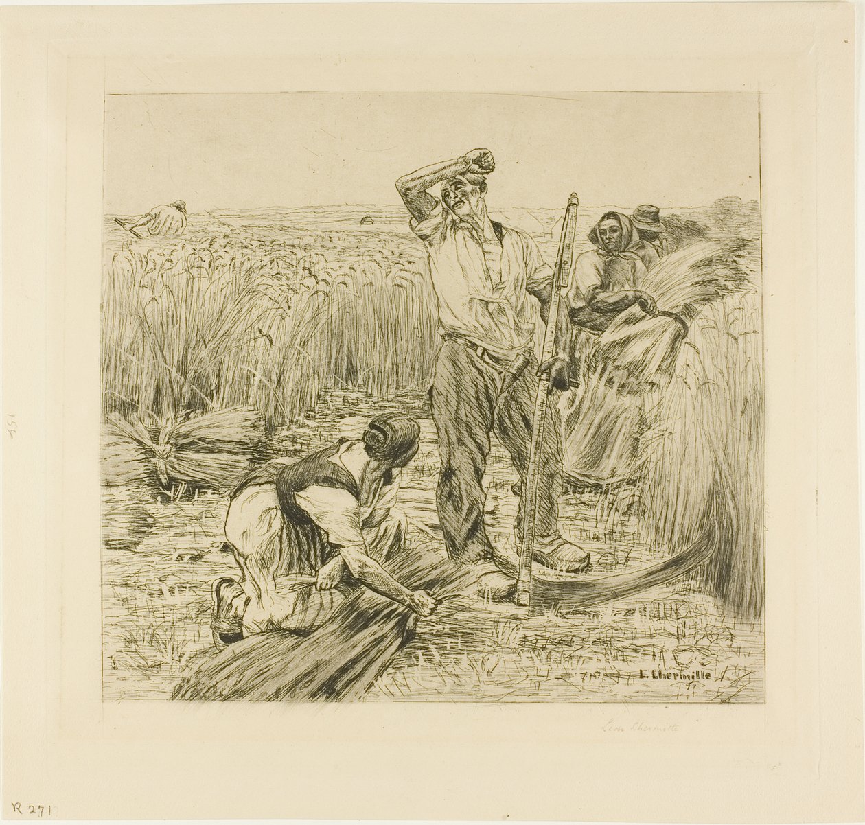 Harvest by Leon Augustin Lhermitte