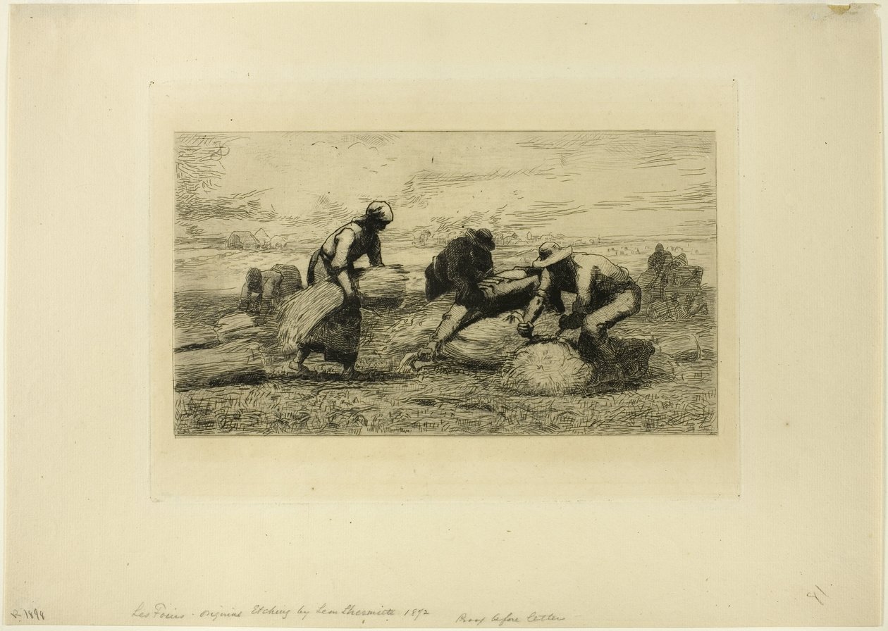The Reapers by Leon Augustin Lhermitte