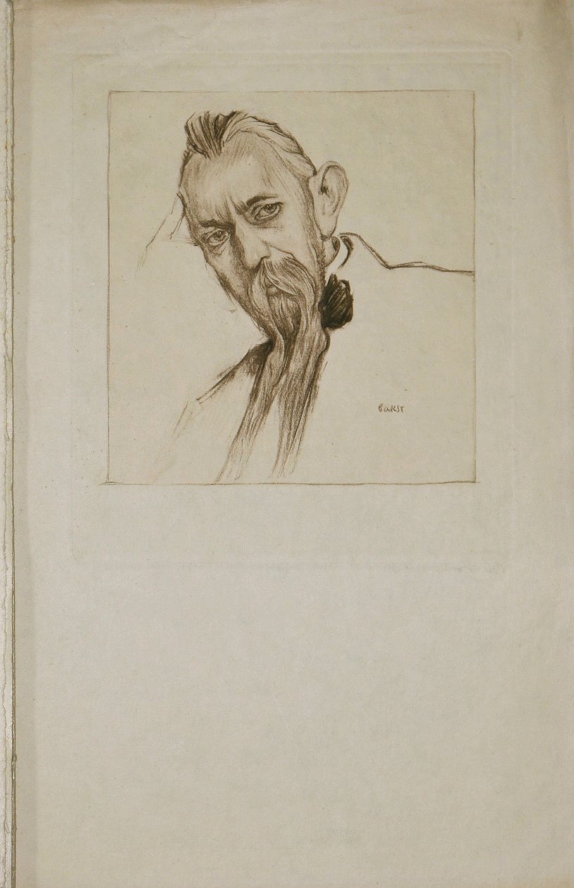 Portrait of Sébastien Voirol, 1913 by Leon Bakst