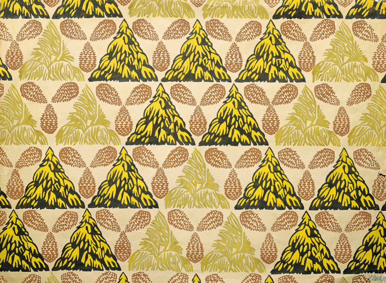 Textile design, Early 20th century by Leon Bakst