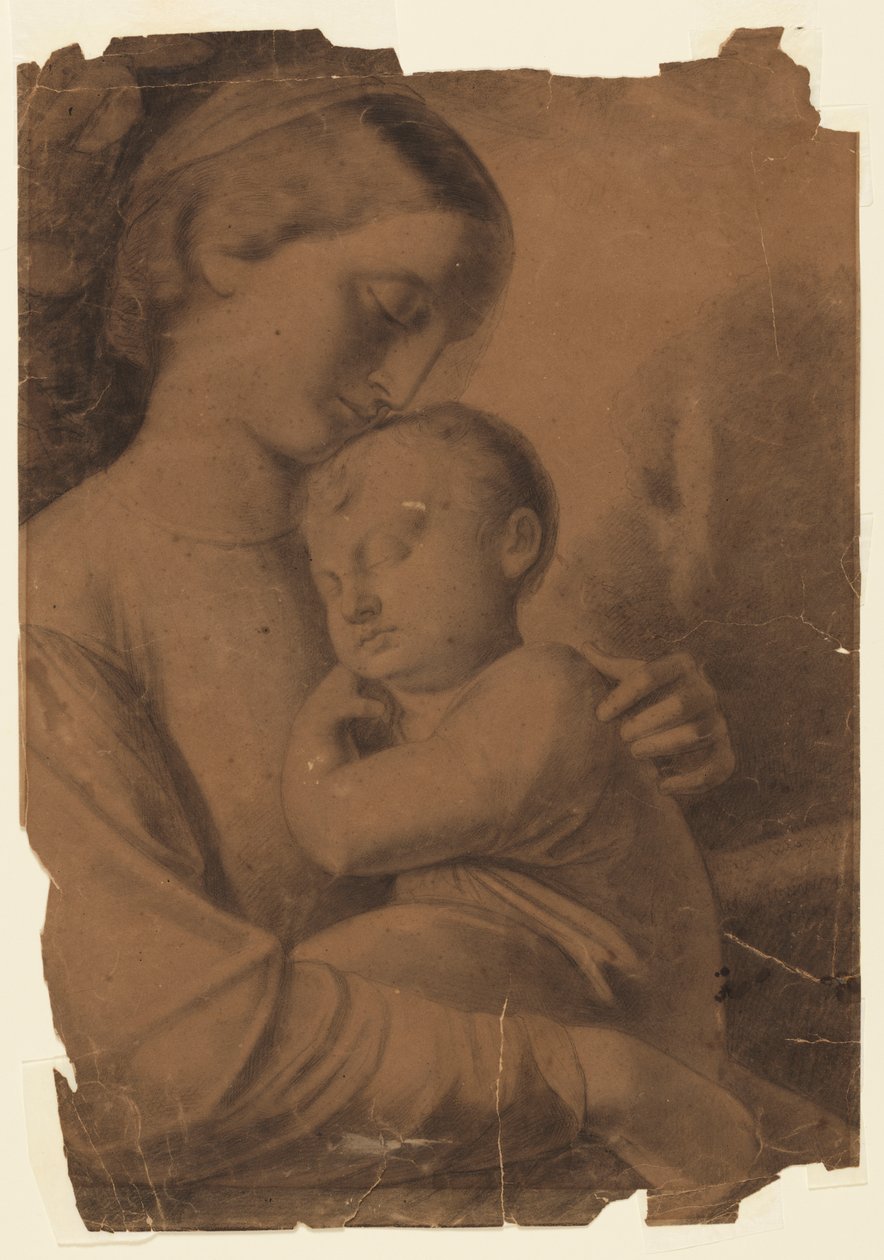 Madonna and Child by Leon Dabo