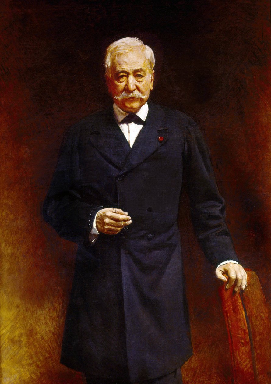 Ferdinand de Lesseps by Leon Joseph Florentin Bonnat