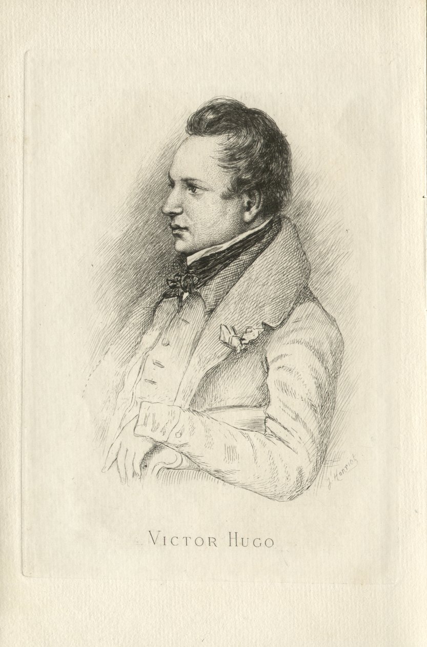 Portrait of Victor Hugo by Leon Noel