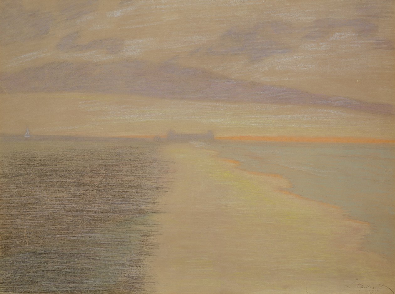 Marine Twilight at Ostend by Leon Spilliaert