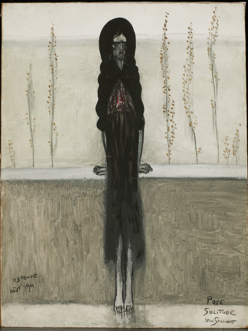 Pose, Solitude by Leon Spilliaert