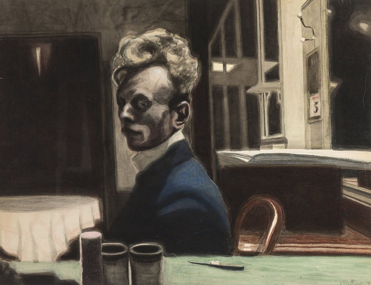Self-Portrait by Leon Spilliaert