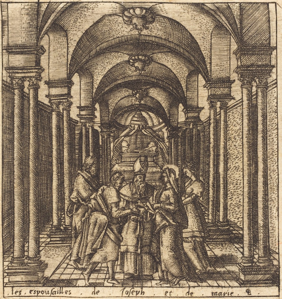 The Marriage of the Virgin by Leonard Gaultier