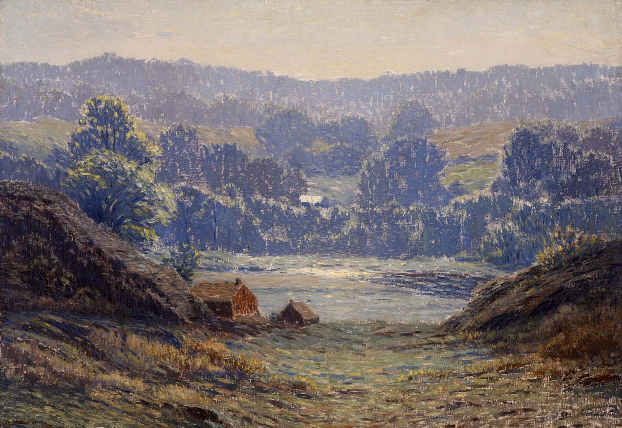 A Morning in Summer by Leonard Ochtman