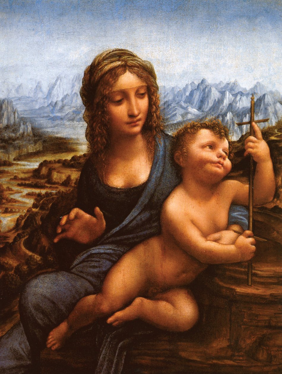 Madonna of the Yarnwinder by Leonardo da Vinci