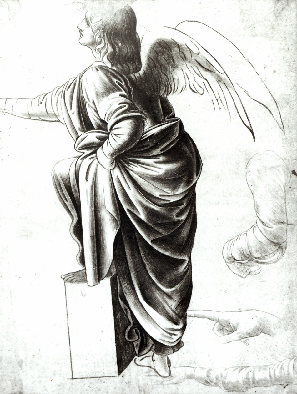 Study of an Angel by Leonardo da Vinci