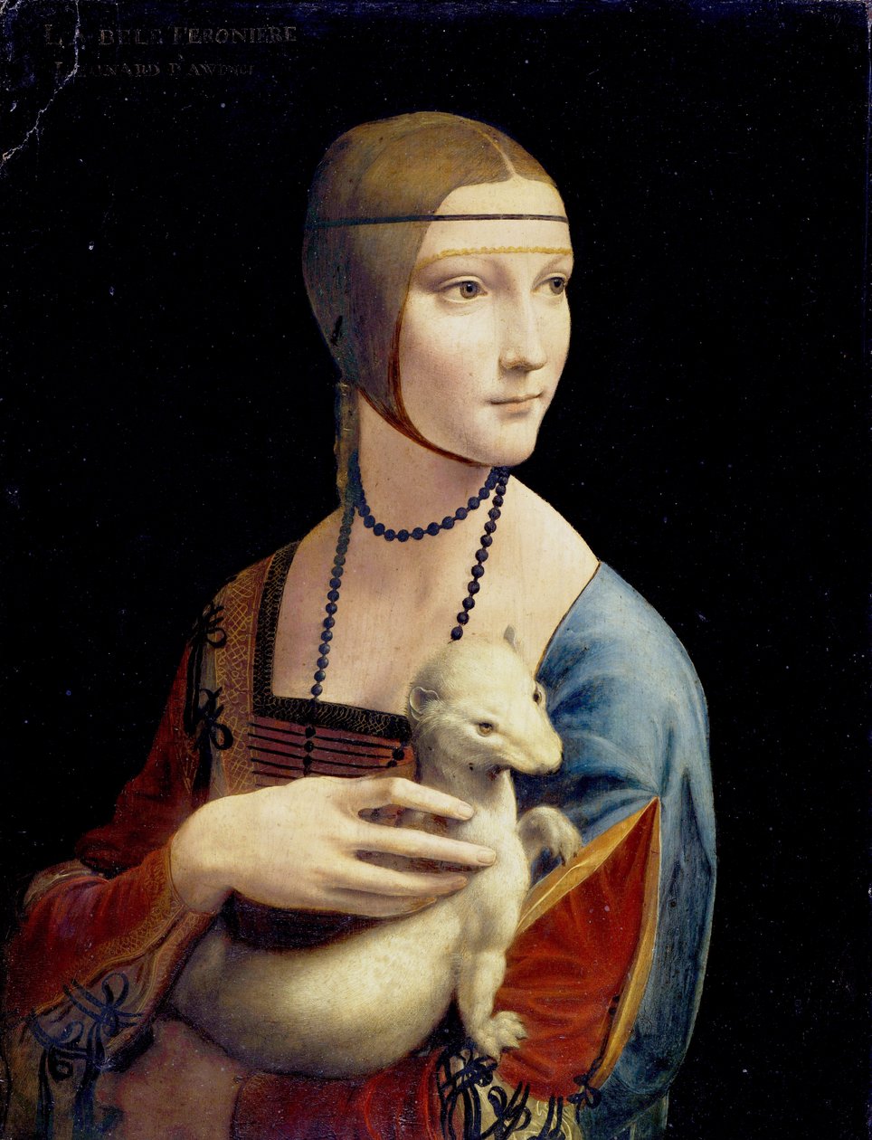 The Lady with an Ermine by Leonardo da Vinci
